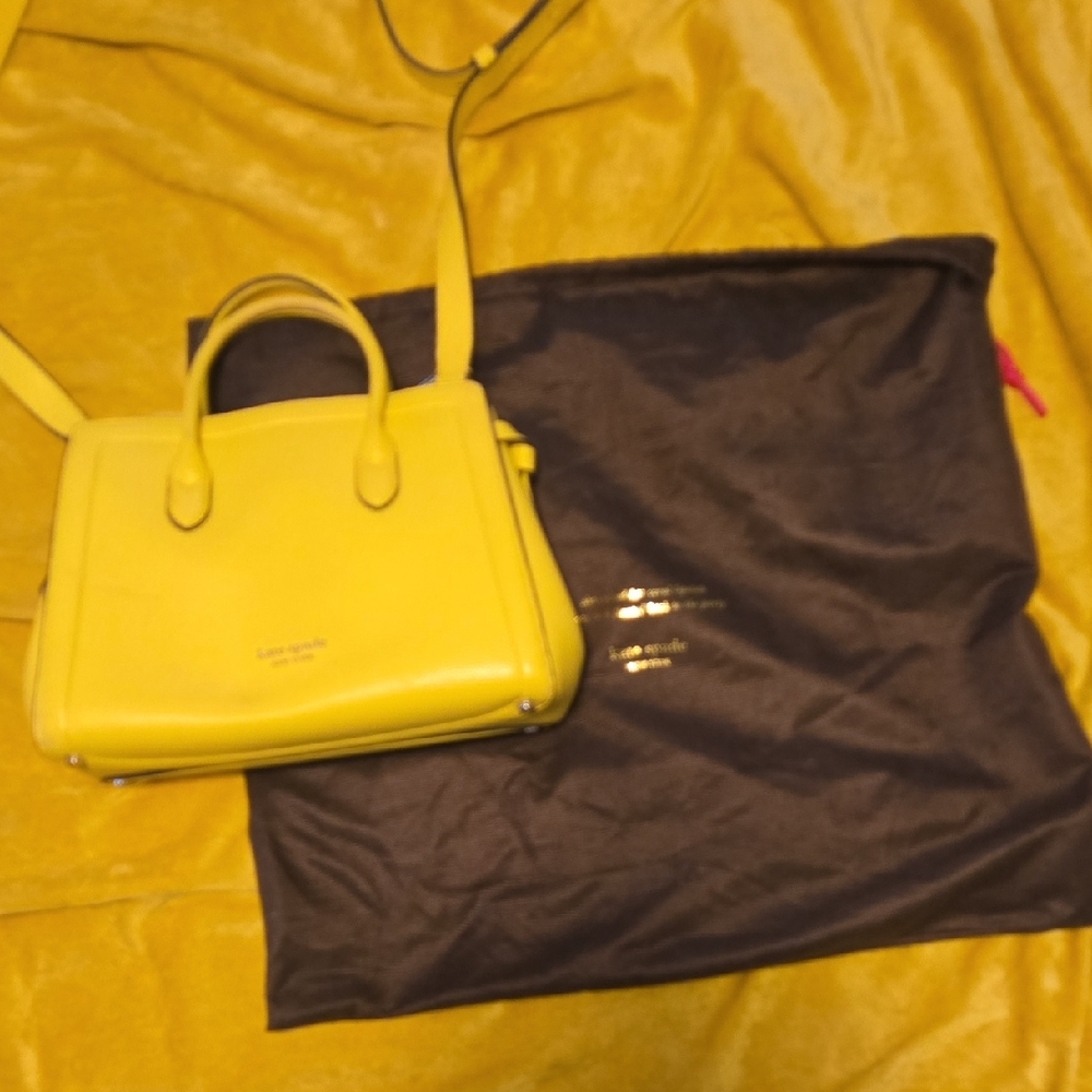 Kate Spade Yellow Shoulder Bag